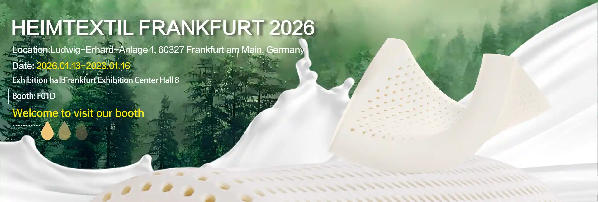 Sauni mo le 2026 Fa'asalalauga Fa'ava-o-malo mo Fale ma Ie Fa'atau? Asiasi Jiasheng Latex ile F01D