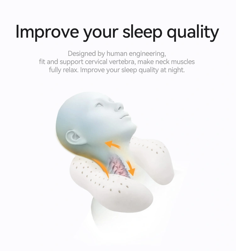 Removable Cover Neck Pillow